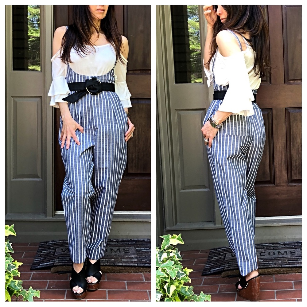 ✨LAST ONE ✨Absolutely unique Striped jumpsuit - Picture 8 of 8